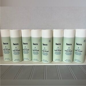 Hers Thickening Shampoo Triple Threat Napa Rose Scent 6.4 Oz Set Of 8 New